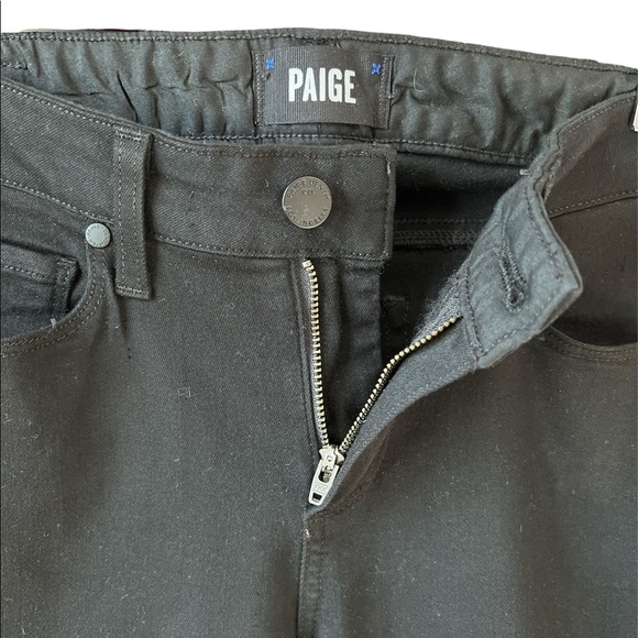 PAIGE Transcend Wyatt Ankle Lace-Up Midrise Skinny Jeans - Picture 6 of 11